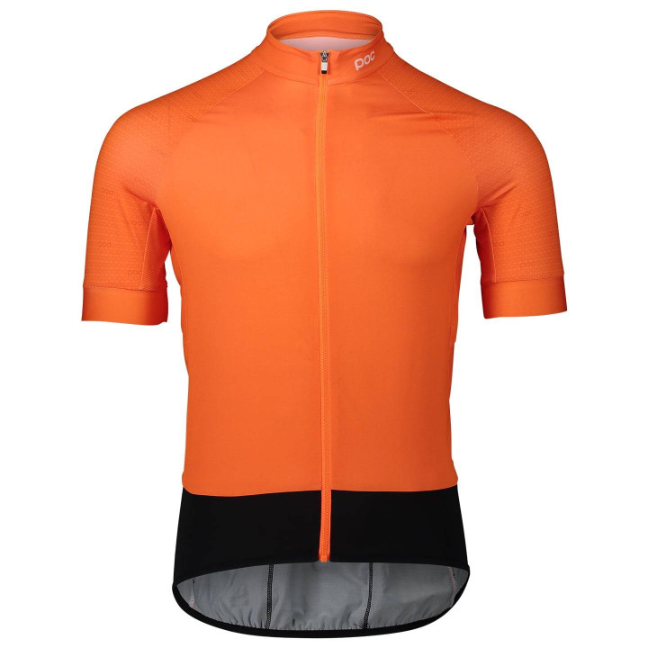 Maillot corto naranja POC: comodidad y frescura para tus rutas en bici