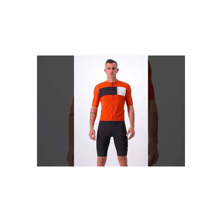 Maillot Prologo 7 de CASTELLI: estilo y frescura para tus rutas en bici