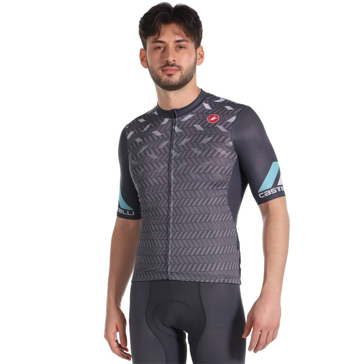 Maillot corto CASTELLI Avanti 2 gris: comodidad y frescura en cada pedaleada