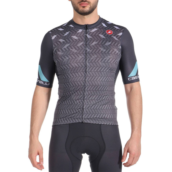 Maillot corto CASTELLI Avanti 2 gris: comodidad y frescura en cada pedaleada