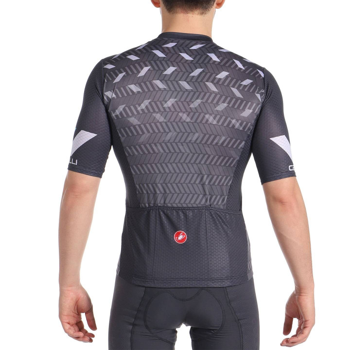 Maillot corto CASTELLI Avanti 2 gris: comodidad y frescura en cada pedaleada