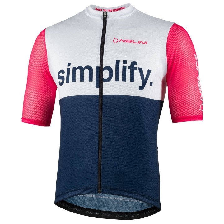 Maillot NALINI New Classica azul: estilo y comodidad para ciclistas