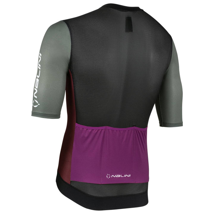 Maillot corto NALINI Fresh negro: comodidad y estilo para tus rutas en bici