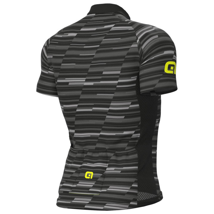 Maillot corto negro ALÉ: comodidad y estilo para tus rutas en bici