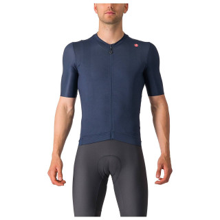 Maillot de ciclismo corto Espresso azul oscuro de CASTELLI: comodidad y estilo para tus rutas