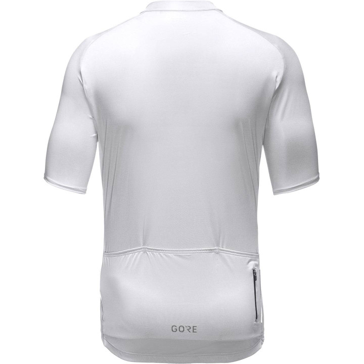 Maillot corto blanco Torrent de GORE WEAR para ciclistas cómodos y frescos