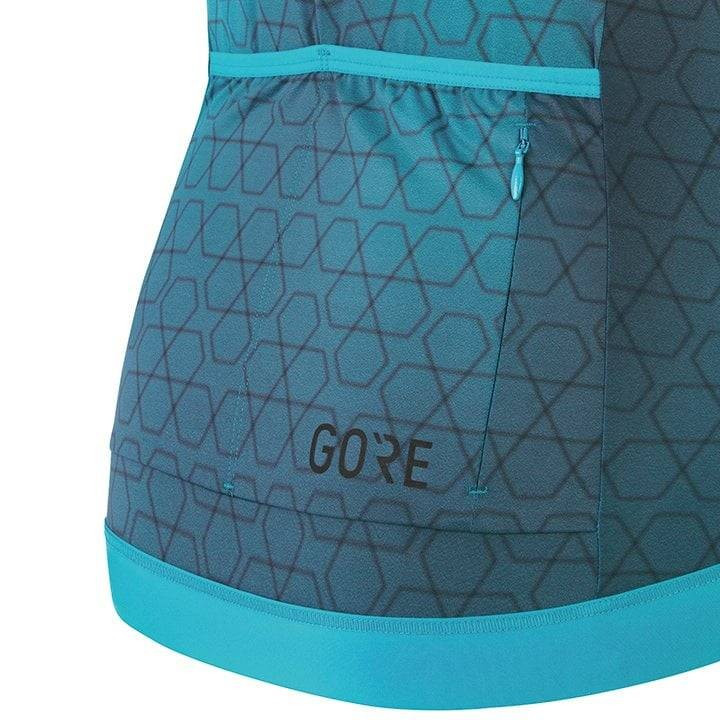 Maillot mangas cortas mujer Curve azul GORE WEAR