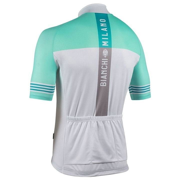 Maillot de ciclismo BIANCHI MILANO Prizzi verde y blanco para los que buscan comodidad y estilo
