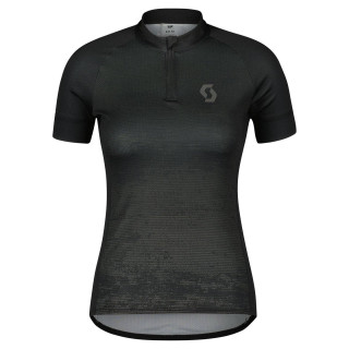 Maillot corto mujer Scott Endurance 30 en negro y gris, comodidad y estilo para tus rutas en bici