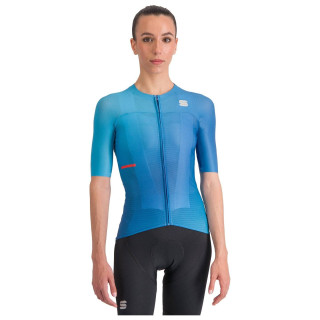 Maillot corto para mujer Light azul de SPORTFUL, comodidad y estilo en cada pedaleo
