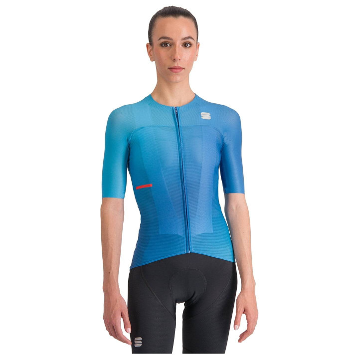 Maillot corto para mujer Light azul de SPORTFUL, comodidad y estilo en cada pedaleo
