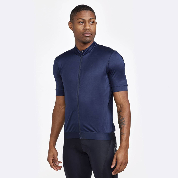 Maillot CRAFT Essence azul oscuro: comodidad y frescura para tus rutas en bici