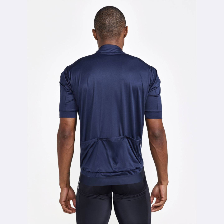 Maillot CRAFT Essence azul oscuro: comodidad y frescura para tus rutas en bici