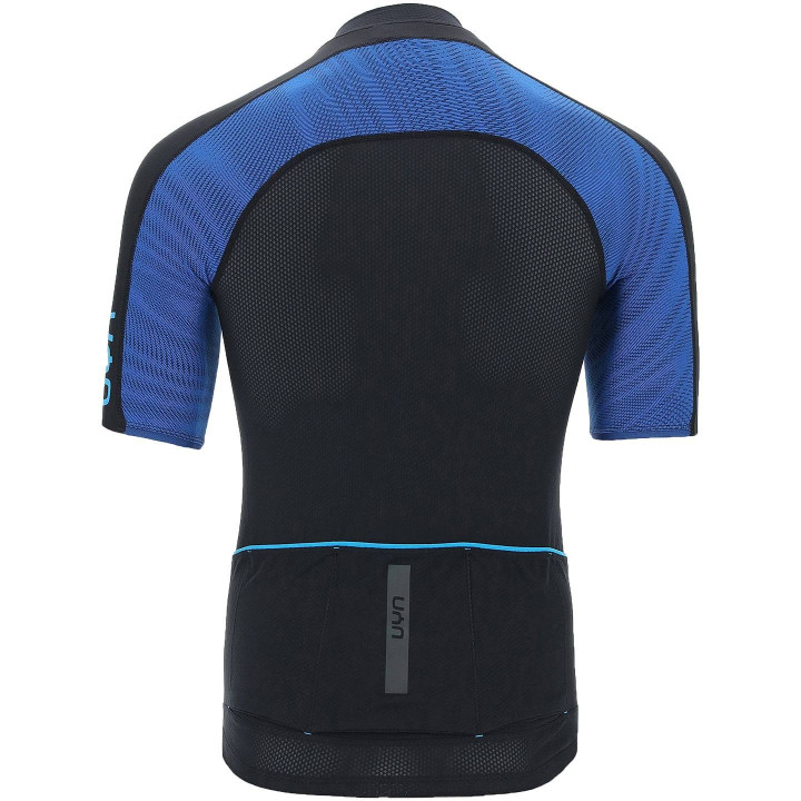 Maillot UYN Allroad azul y negro: comodidad y estilo para tus rutas en bici