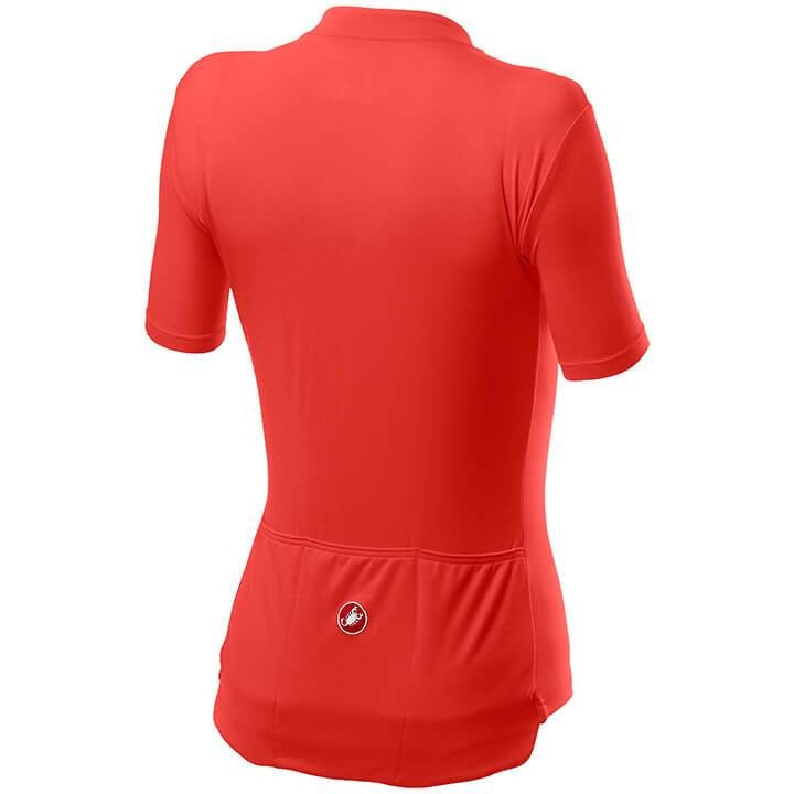 Maillot corto mujer Anima 3 fucsia de CASTELLI, comodidad y estilo en cada pedaleo