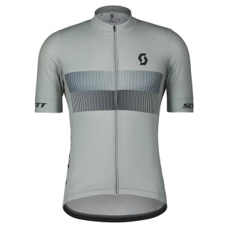 Maillot corto SCOTT RC Team 10 en azul y gris, ideal para ciclistas cómodos y con estilo