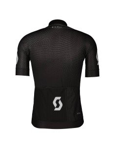 Maillot SCOTT RC Pro corto en negro y blanco para ciclistas que buscan comodidad y frescura 2