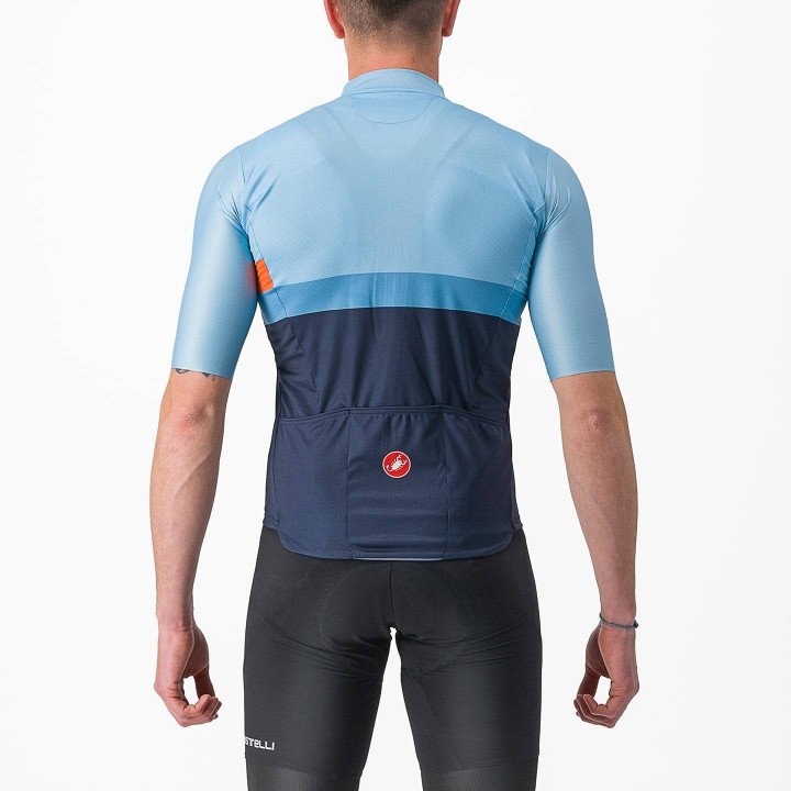 Maillot A Blocco de CASTELLI: Comodidad y Estilo para Ciclistas