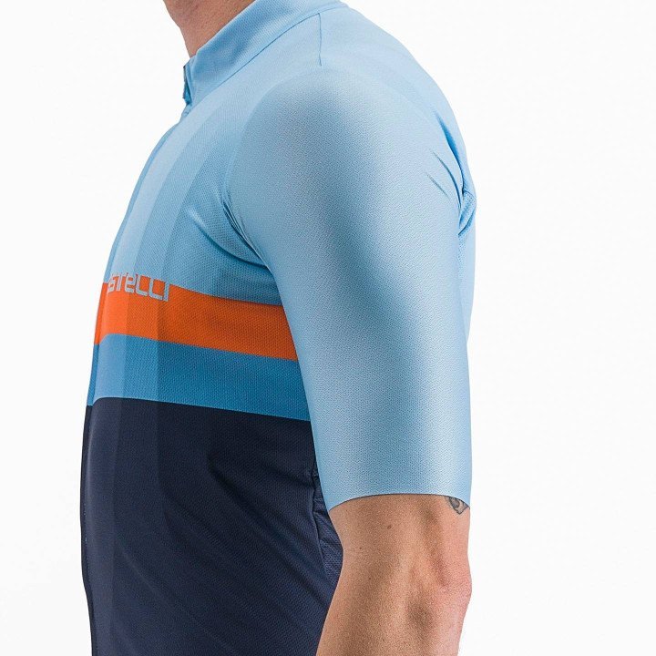 Maillot A Blocco de CASTELLI: Comodidad y Estilo para Ciclistas