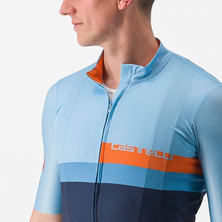 Maillot A Blocco de CASTELLI: Comodidad y Estilo para Ciclistas
