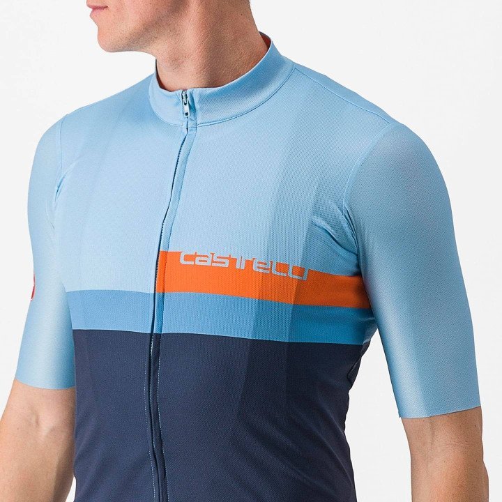 Maillot A Blocco de CASTELLI: Comodidad y Estilo para Ciclistas
