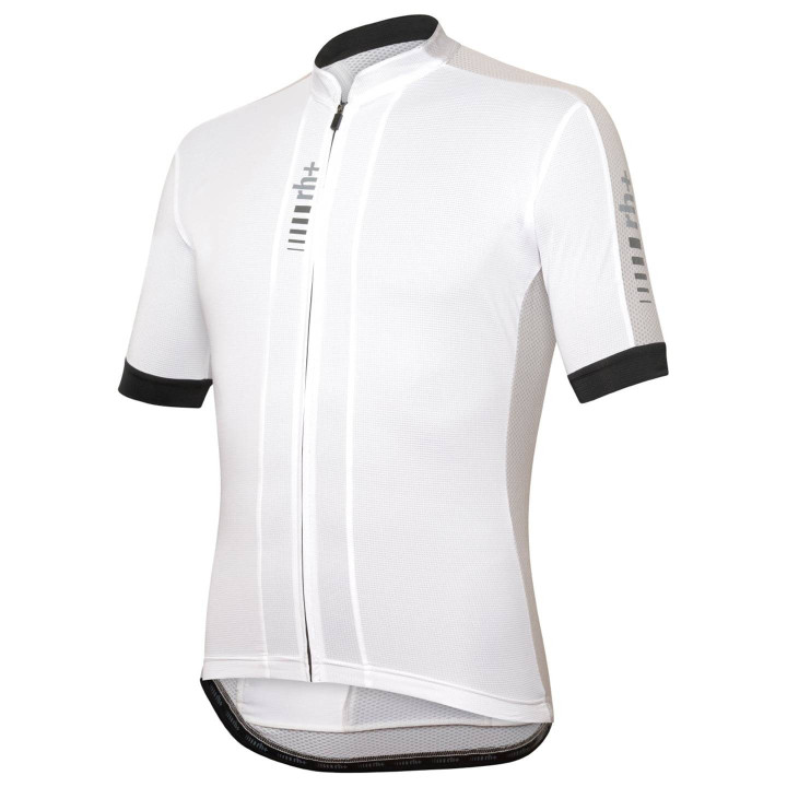 Maillot corto RH+ Primo blanco: comodidad y frescura para tus rutas en bici