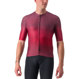 Maillot Aero Race 6.0 burdeos de Castelli: comodidad y rendimiento en cada ruta
