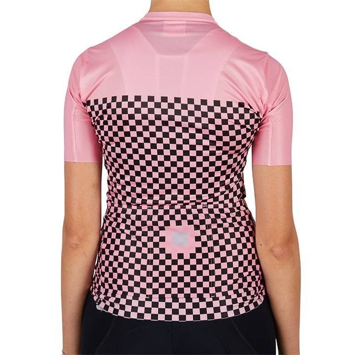Maillot corto fucsia para mujer SPORTFUL, ideal para ciclistas activas