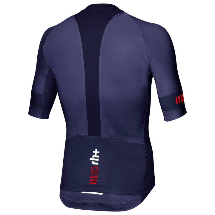 Maillot de ciclismo corto RH+ Speed en azul: comodidad y estilo para tus pedaleadas