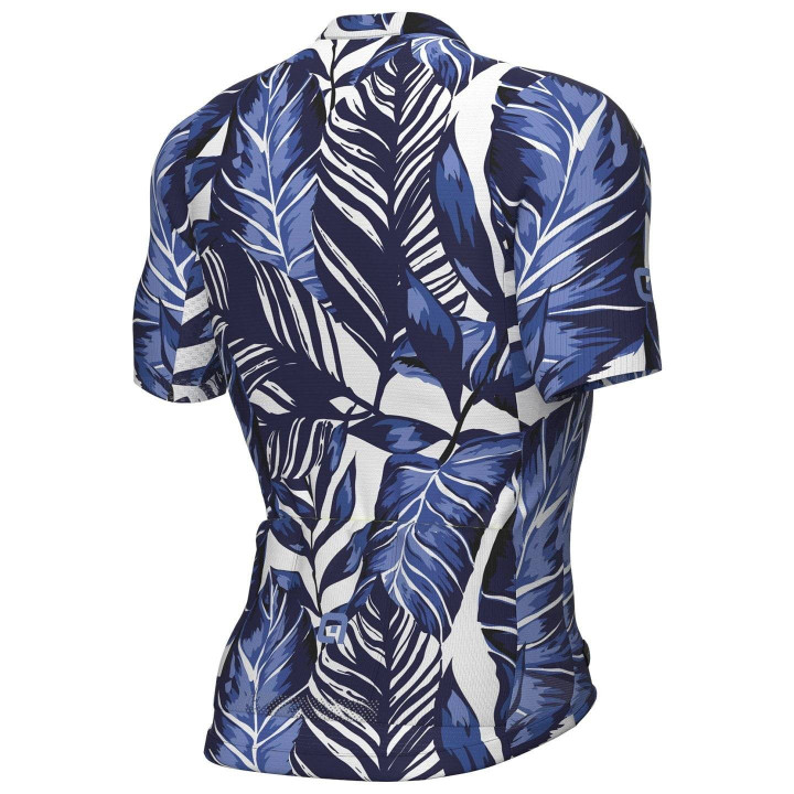 Maillot corto ALÉ Wild azul: comodidad y estilo para tus rutas en bici