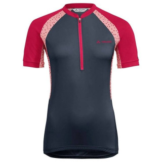 Maillot de ciclismo cortos para mujer VAUDE Advanced IV en lila y fucsia, comodidad y estilo para tus rutas