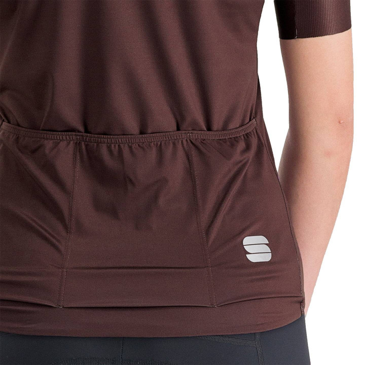 Maillot corto de mujer SPORTFUL Matchy lila para ciclistas que buscan estilo y comodidad