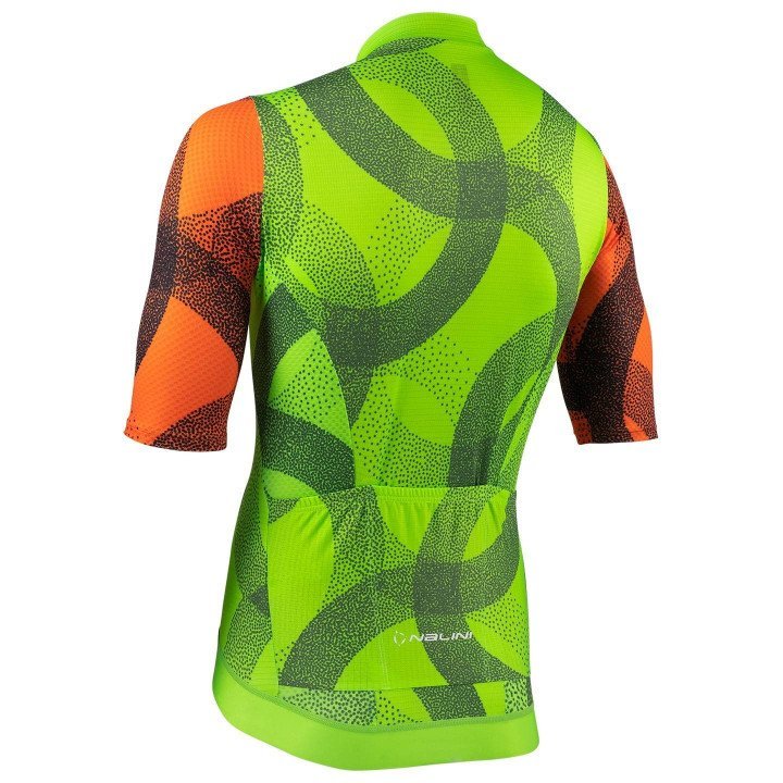 Maillot mangas cortas Minnesota naranja - verde NALINI