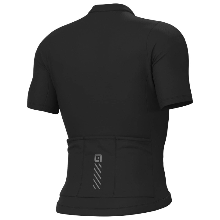 Maillot corto Color Block negro de ALÉ: comodidad y estilo para tus rutas en bici