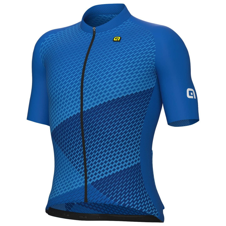 Maillot de ciclismo corto ALÉ Web azul: comodidad y estilo para tus rutas