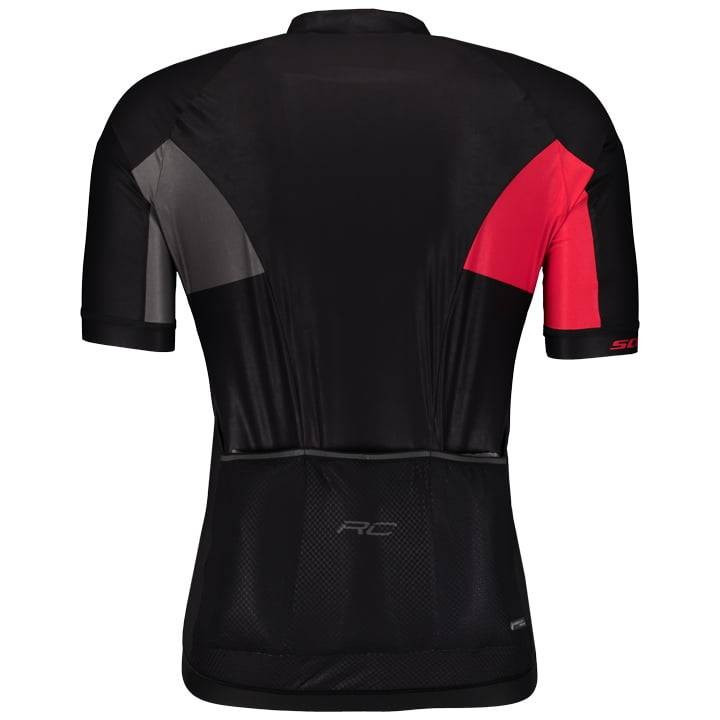 Maillot RC Premium rojo-negro de SCOTT: comodidad y estilo para ciclistas