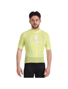 Maillot de Ciclismo POC: Comodidad y Estilo en Amarillo Neón