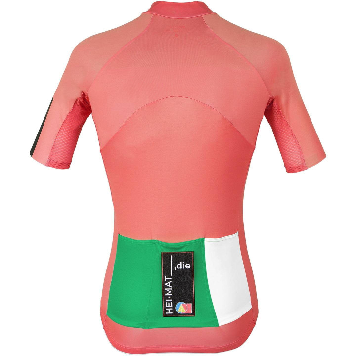 Maillot de ciclismo Aero von Brokk Heimat en rojo: comodidad y frescura para tus rutas