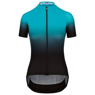 Maillot de Ciclismo Mujer ASSOS Uma GT c2 Shifter en Azul y Negro para Rutas Cómodas