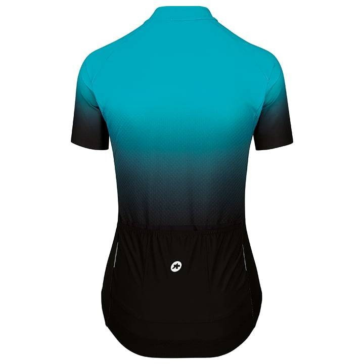 Maillot de Ciclismo Mujer ASSOS Uma GT c2 Shifter en Azul y Negro para Rutas Cómodas