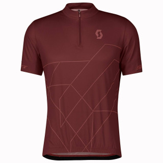 Maillot SCOTT RC Team 20 burdeos: comodidad y frescura para tus rutas en bici
