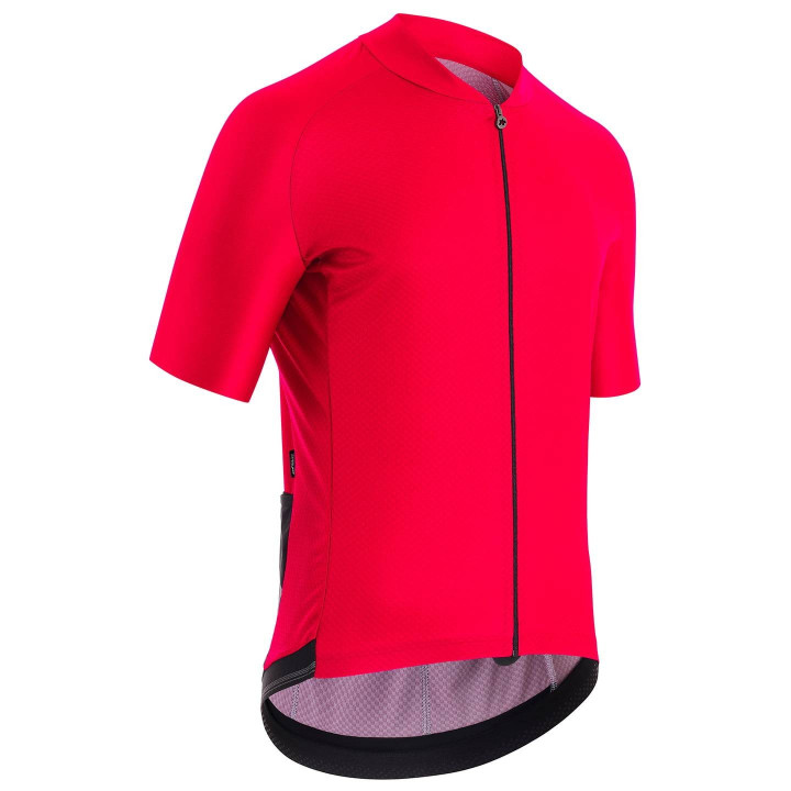 Maillot corto Mille GT C2 EVO rojo de ASSOS para ciclistas que buscan comodidad y estilo