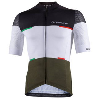 Maillot NALINI San Francisco blanco: comodidad y estilo para tus rutas en bici