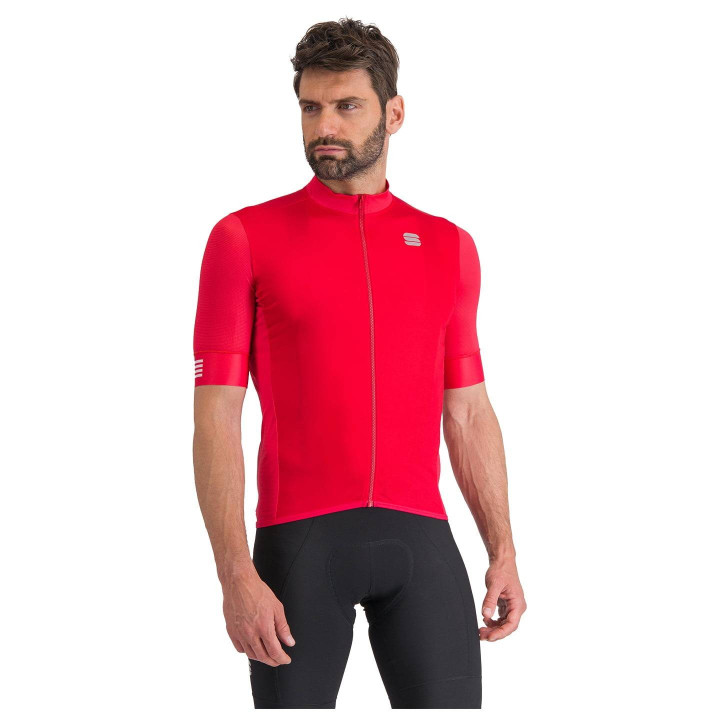 Maillot corto SRK rojo de SPORTFUL: comodidad y estilo para tus rutas en bicicleta