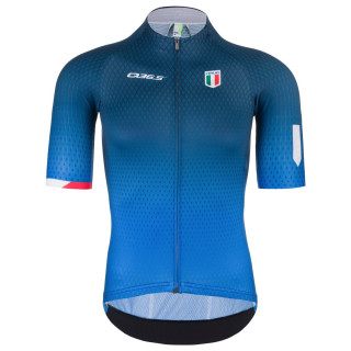 Maillot corto Q36.5 R2 azul: comodidad y estilo para ciclistas