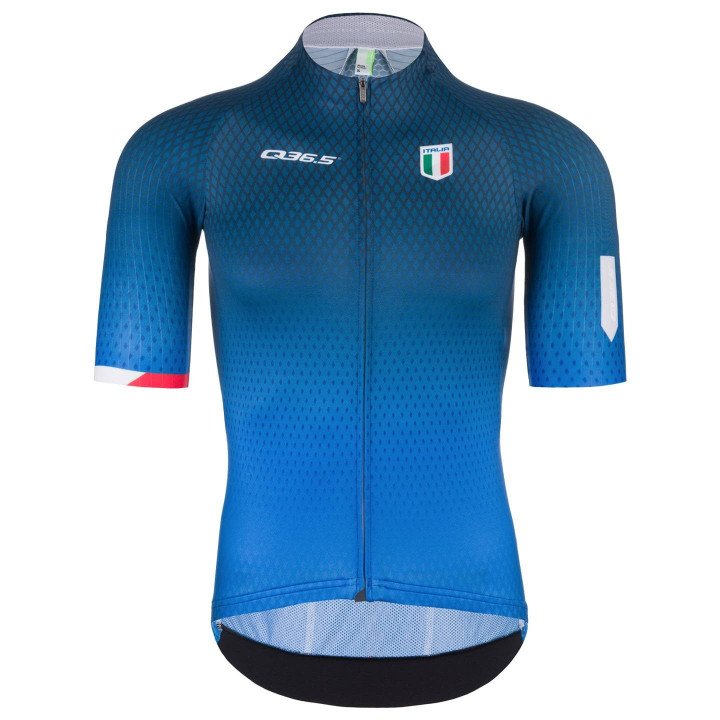 Maillot corto Q36.5 R2 azul: comodidad y estilo para ciclistas