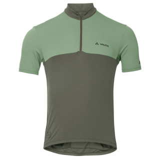 Maillot de ciclismo VAUDE Matera HZ en verde claro-oliva, comodidad y frescura para tus rutas