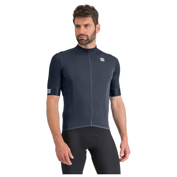Maillot corto azul oscuro SPORTFUL SRK: comodidad y estilo para ciclistas