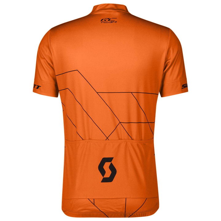 Maillot SCOTT RC Team 20 naranja: comodidad y estilo para tus rutas en bici