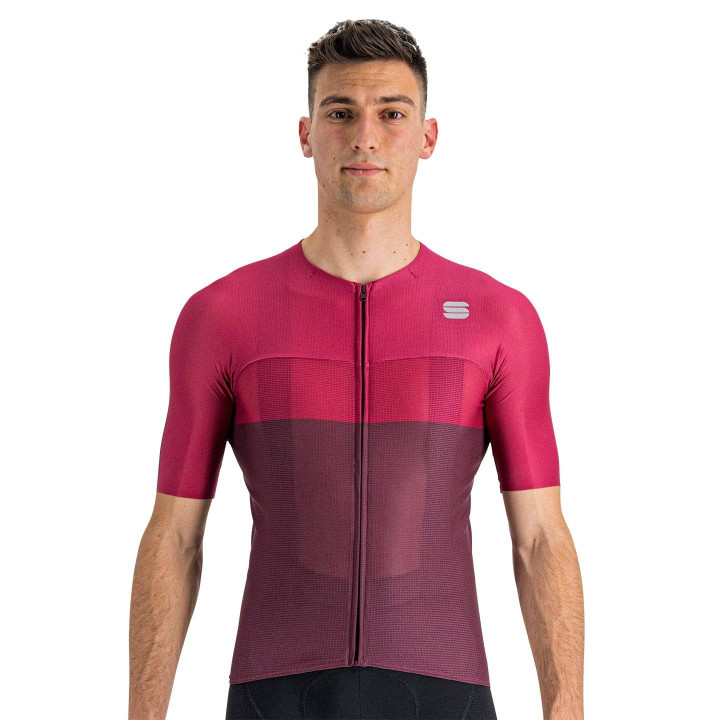 Maillot corto Light Pro lila-fucsia de SPORTFUL para ciclistas que buscan comodidad y estilo